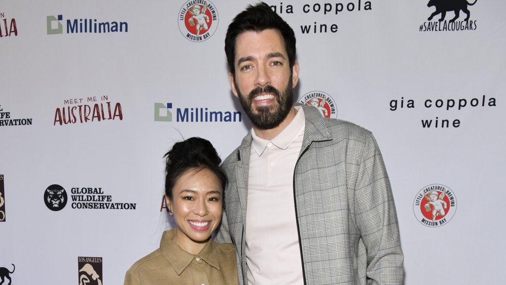 Drew Scott and his wife, Linda Phan