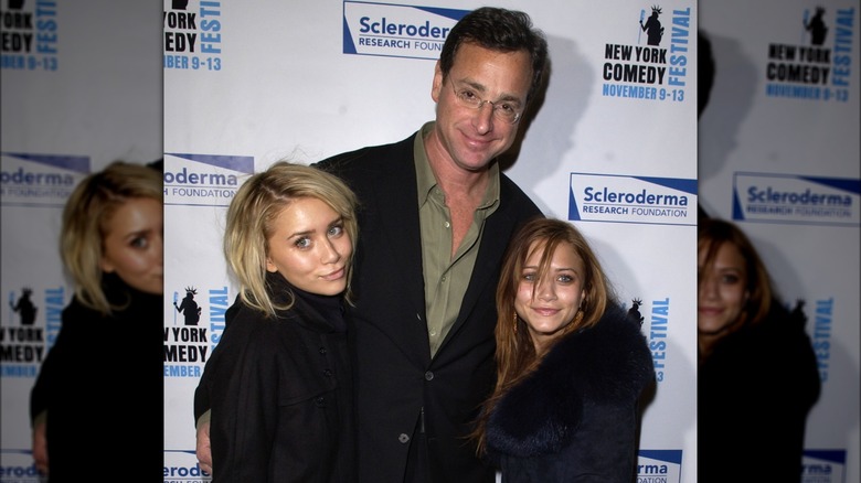 Bob Saget with the Olsen twins