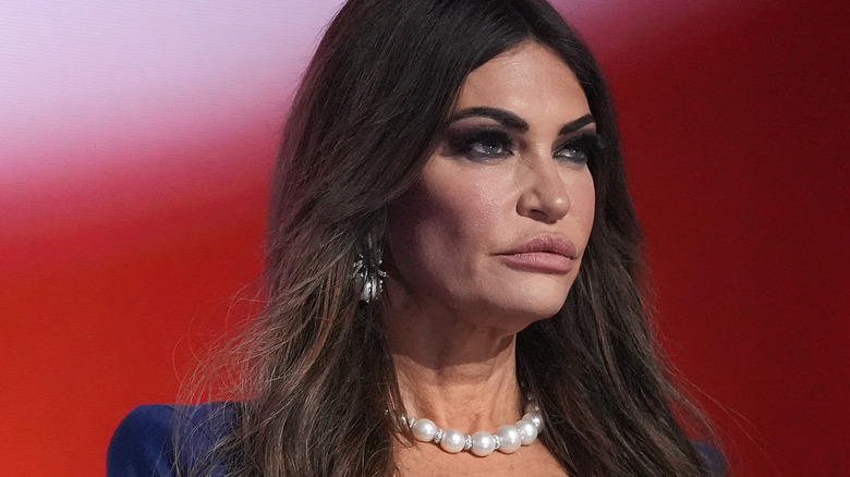 Kimberly Guilfoyle looking stern