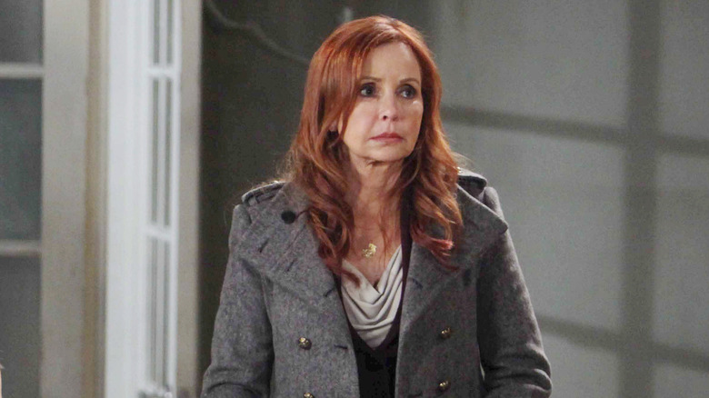 General Hospital's Bobbie looking concerned