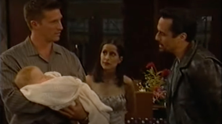 Jason introduces baby Michael to Sonny