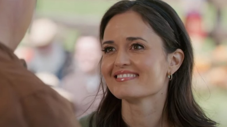 actress Danica McKellar smiling