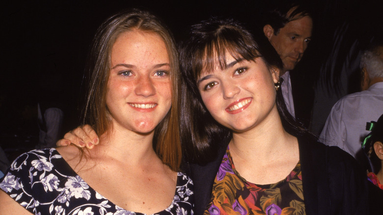 Crystal and Danica McKellar