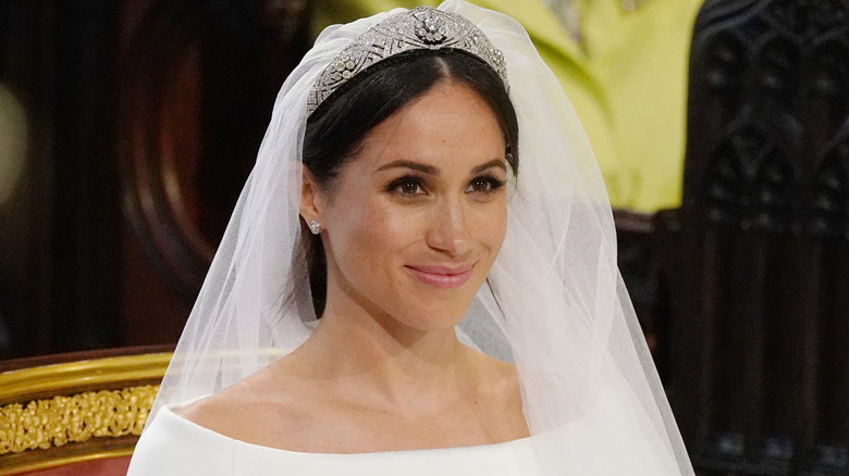 Meghan Markle veil