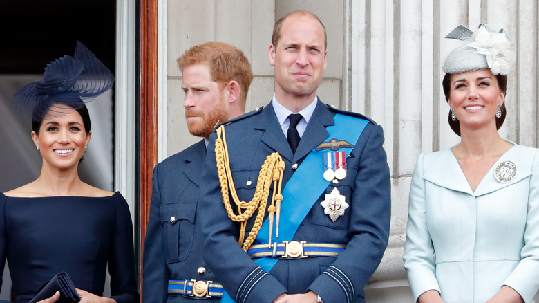 Kate Middleton, Prince William, Prince Harry, Meghan Markle