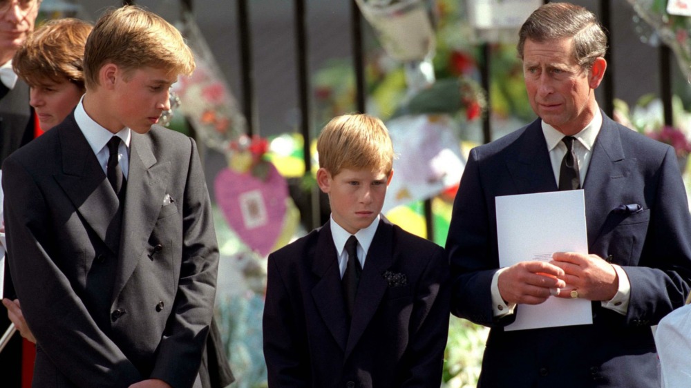 Prince William, Prince Harry, Prince Charles 