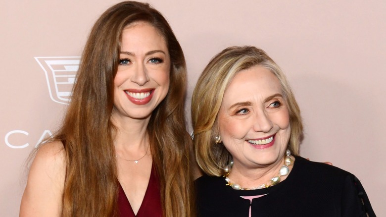 Chelsea and Hillary Clinton