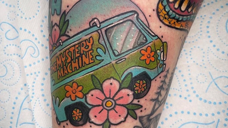 Discover 58+ mystery machine tattoo - in.cdgdbentre