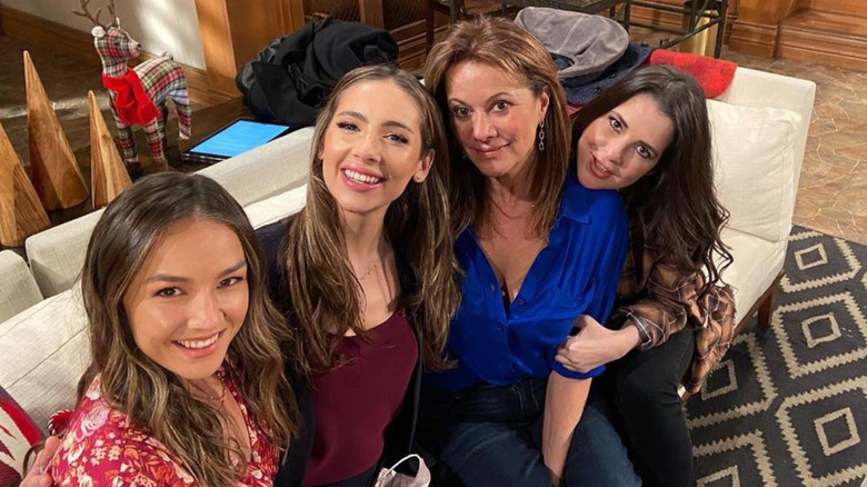 Lexi Ainsworth, Haley Pullos, Nancy Lee Grahn, Kelly Monaco