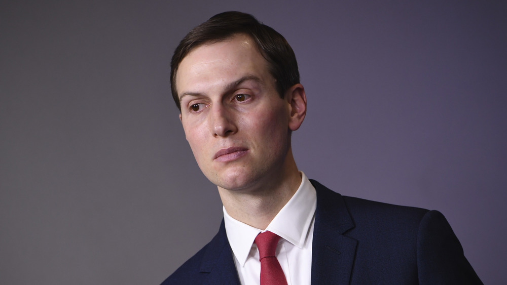 Jared Kushner looking away