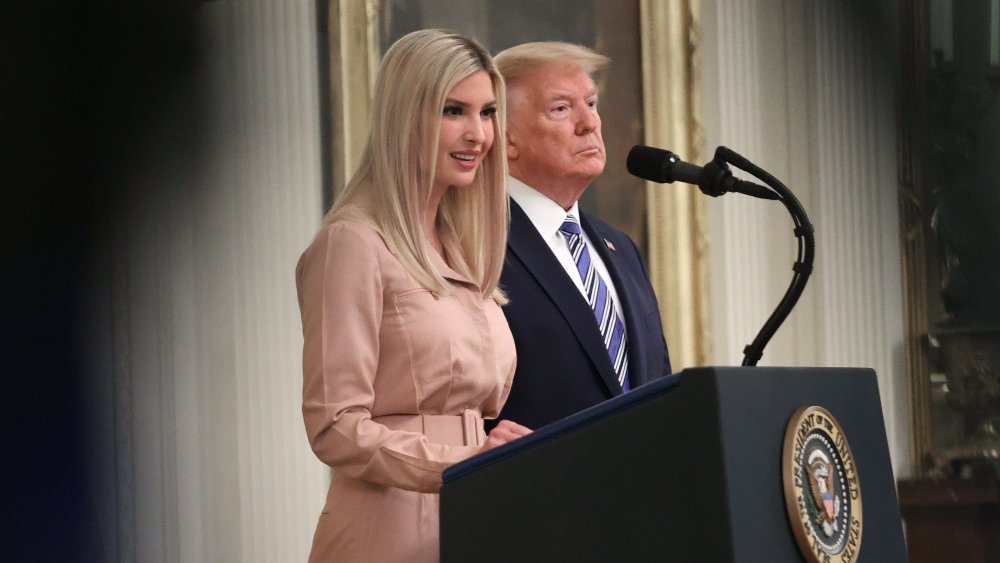 Ivanka Trump and her father, Donald Trump