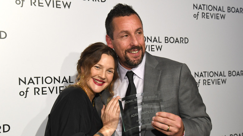 Adam Sandler and Drew Barrymore