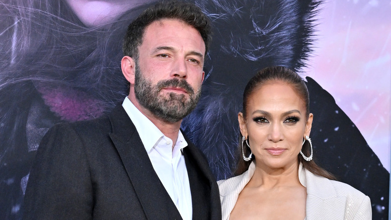 Ben Affleck and Jennifer Lopez posing together