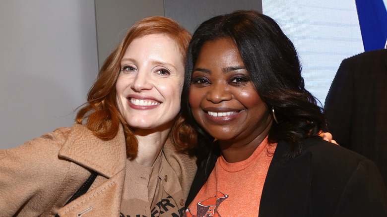 Jessica Chastain and Octavia Spencer