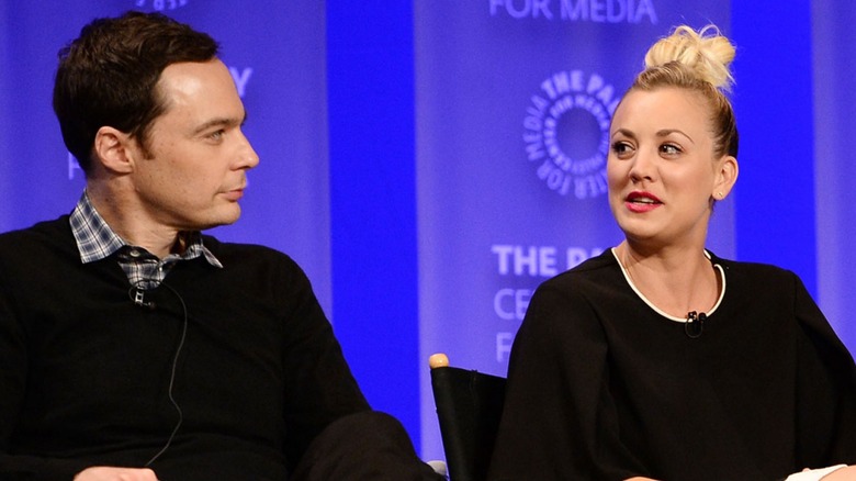 Jim Parsons and Kaley Cuoco together