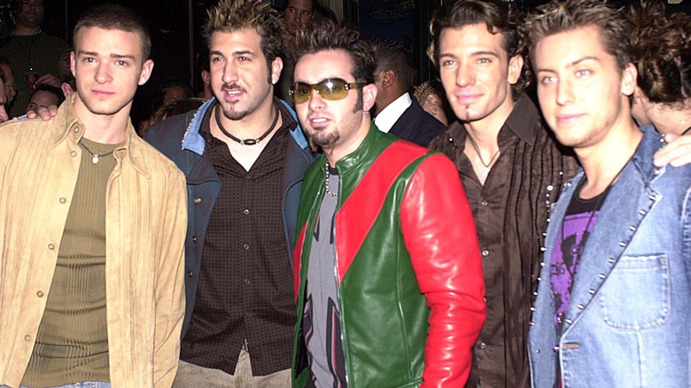 NSYNC group while still together 