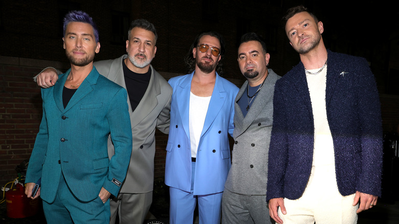 NSYNC at the 2023 VMAs