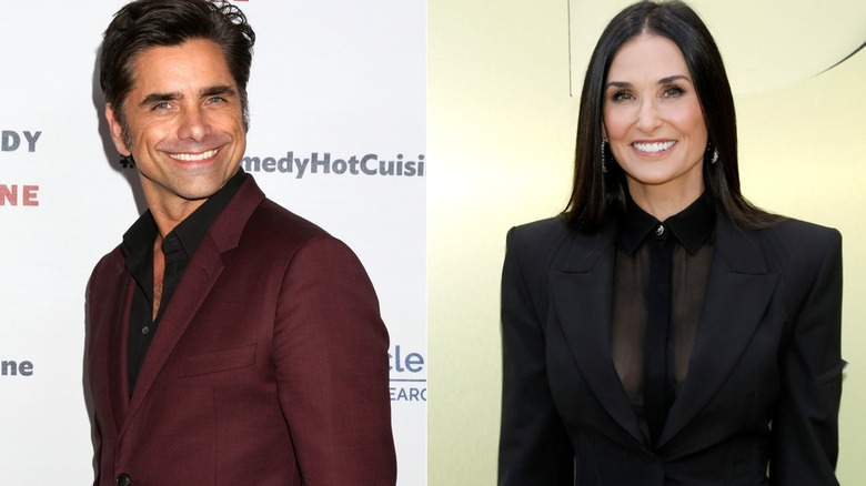 John Stamos and Demi Moore