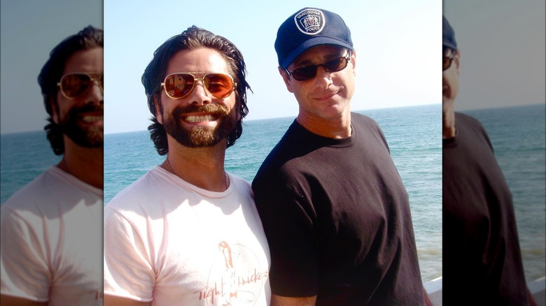 actors John Stamos and Bob Saget