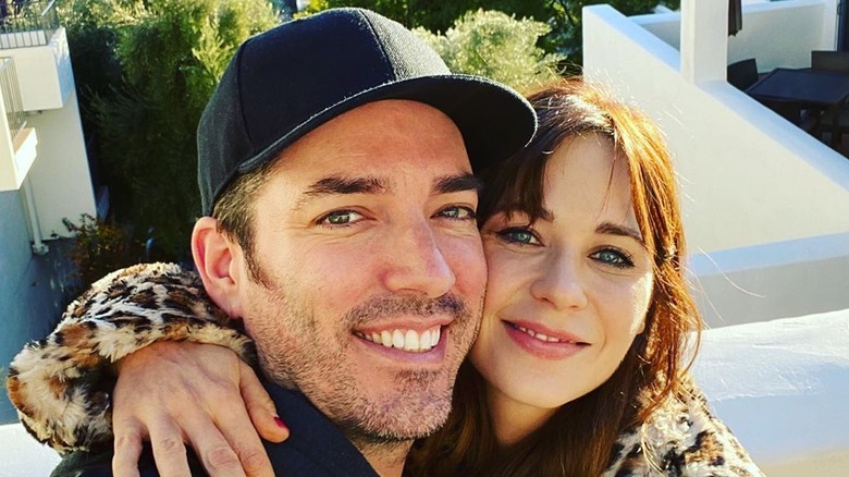 Jonathan Scott and girlfriend Zooey Deschanel