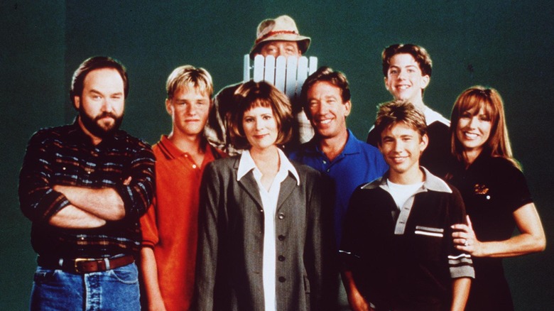 "Home Improvement" cast photo, 1998