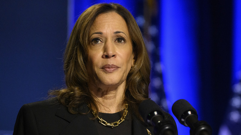 Kamala Harris looking