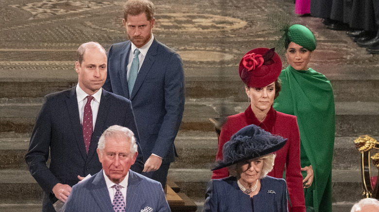 Princess Catherine and Prince Harry giving each other the cold shoulder