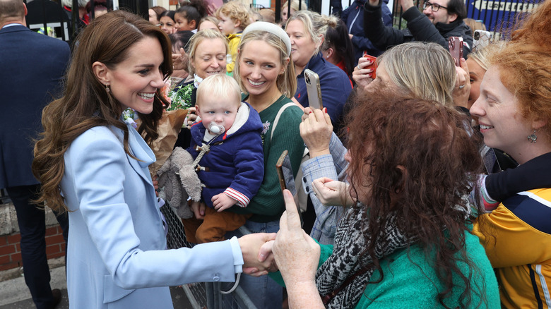 Kate Middleton meeting public in Ireland 