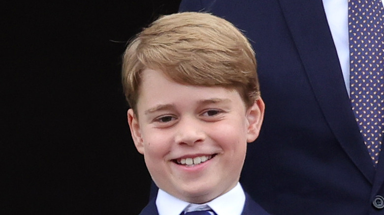 Prince George smiling