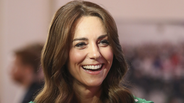 Kate Middleton laughing