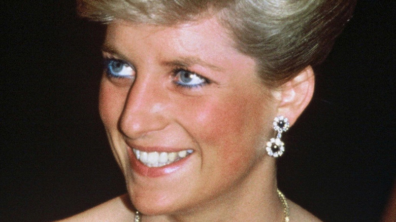 Princess Diana smiling