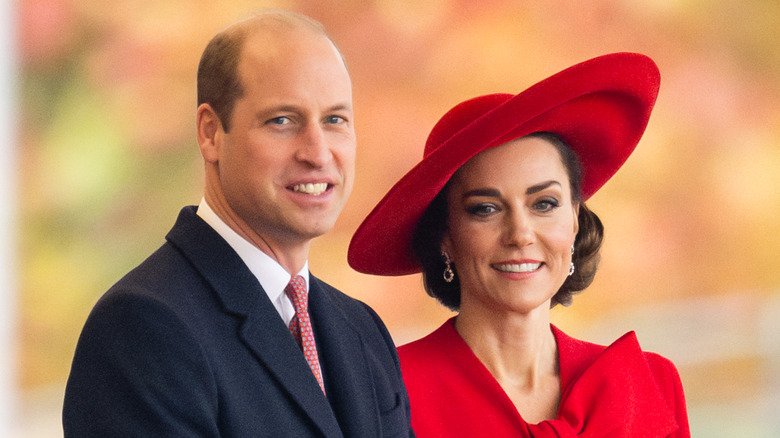 Kate Middleton and Prince William smiling