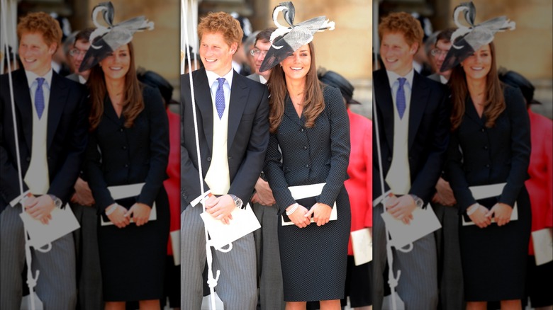 Kate Middleton, Prince Harry at Order of the Garter, 2008