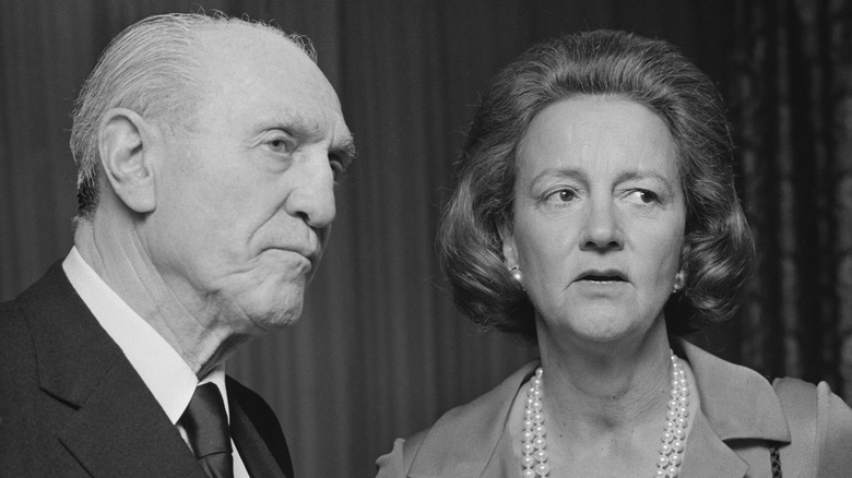 Sidney Berstein and Katharine Graham