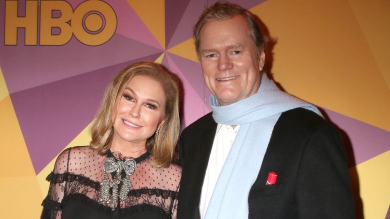 Kathy Hilton and Rick Hilton at HBO event