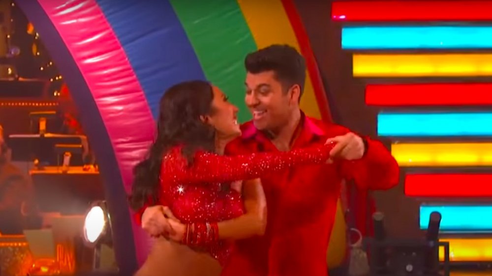 Cheryl Burke and Rob Kardashian on Dancing With the Stars