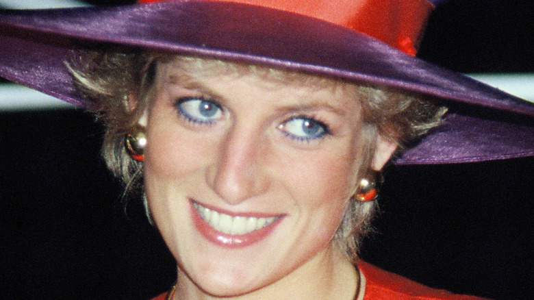 Princess Diana smiling