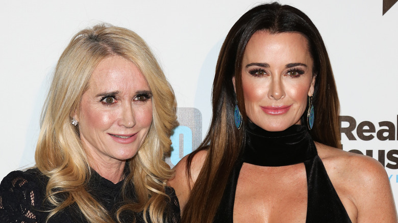 Kim and Kyle Richards at event