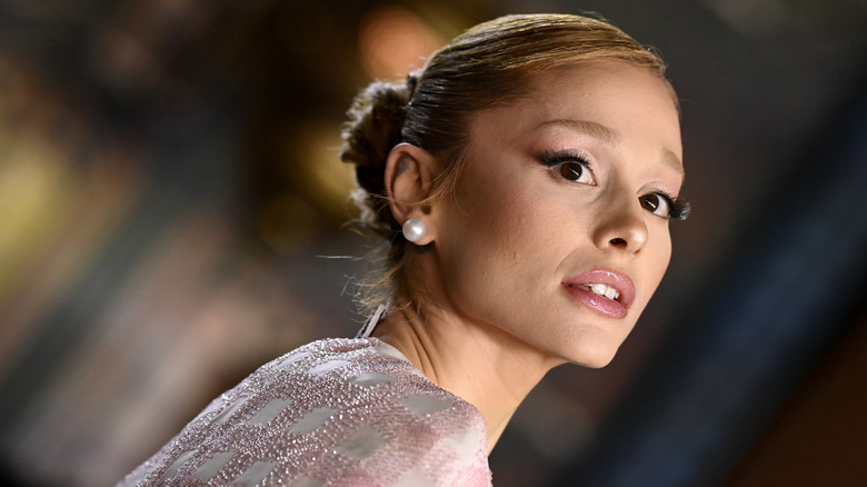 Ariana Grande at the premiere of 'Wicked'