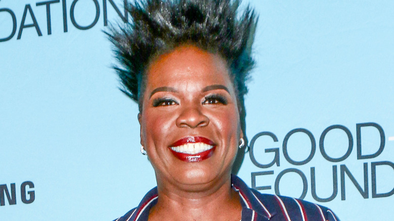 Leslie Jones at event 