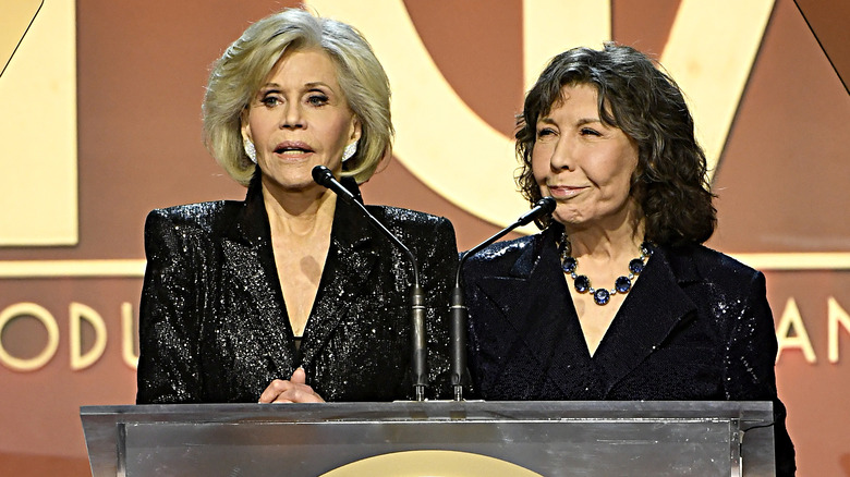 Jane Fonda and Lily Tomlin 