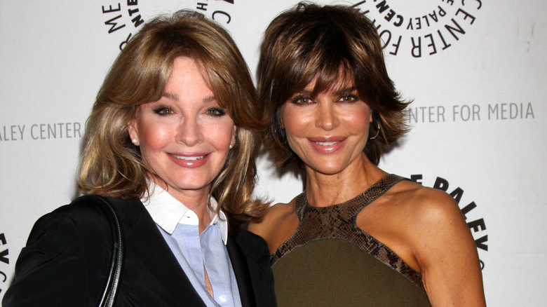 Lisa Rinna and Deidre Hall at an event. 