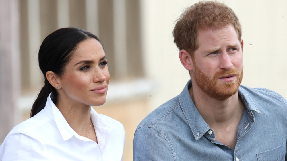 Prince Harry and Meghan Markle at a royal event