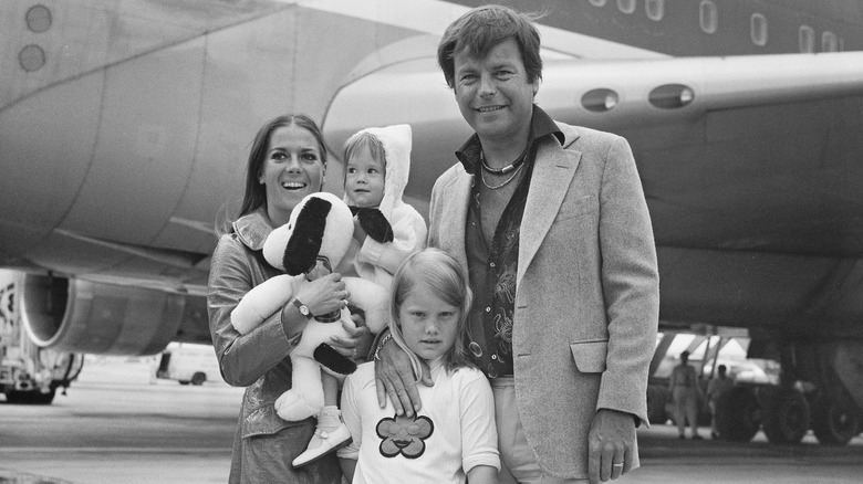 Natalie Wood with her family