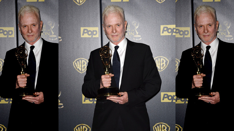 Anthony Geary holding 2004 Emmy