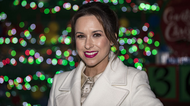 Lacey Chabert at a holiday event 