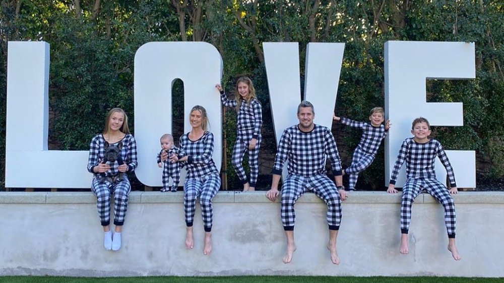 Ant Anstead, his wife Christina, and all of their kids