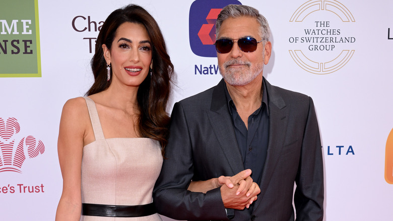 Amal and George Clooney