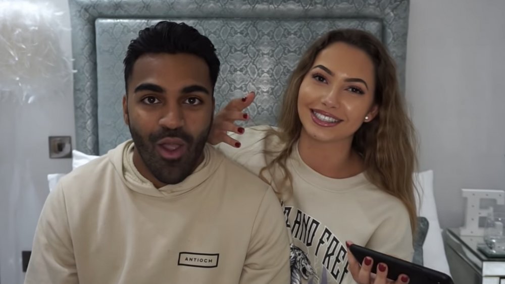 Love Island couple Nas Majid and Eva Zapico