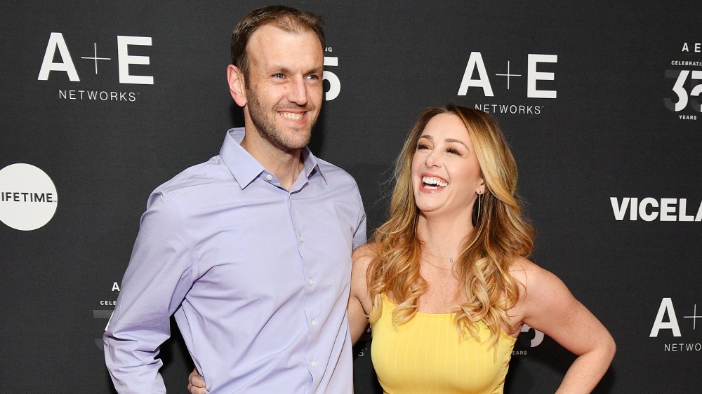 Jamie Otis and Doug Hehner of Lifetime's Married at First Sight attend the 2019 A+E Networks Upfront at Jazz at Lincoln Center on March 27, 2019 in New York City.